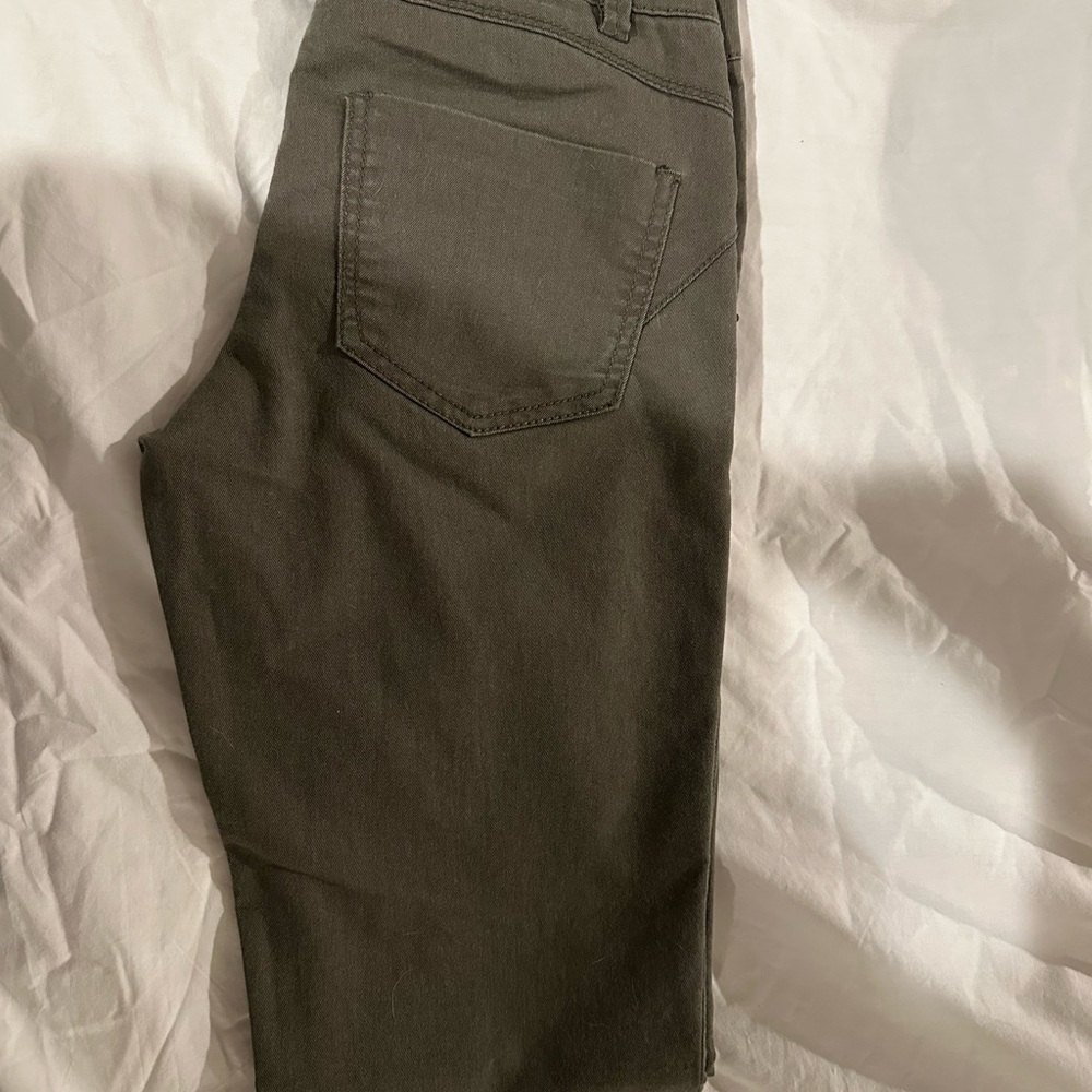Mossimo Supply Co. Olive Skinny Pants